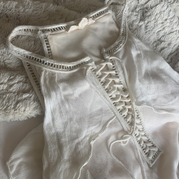 Boho High Neck Ruffle Dress - Picture 3 of 7